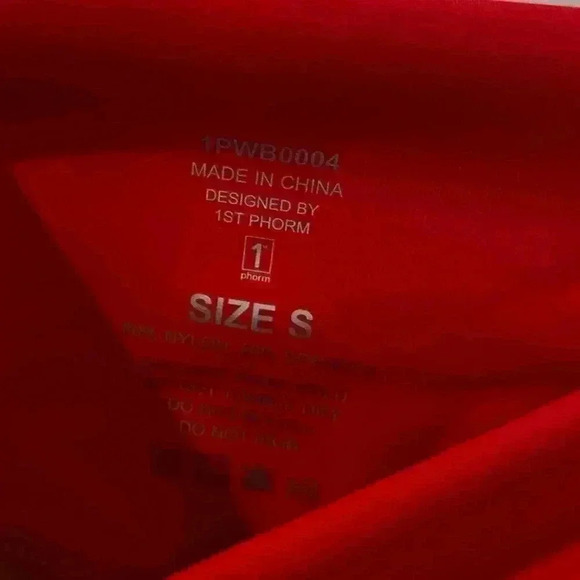 1st Phorm Red Leggings - Picture 6 of 11